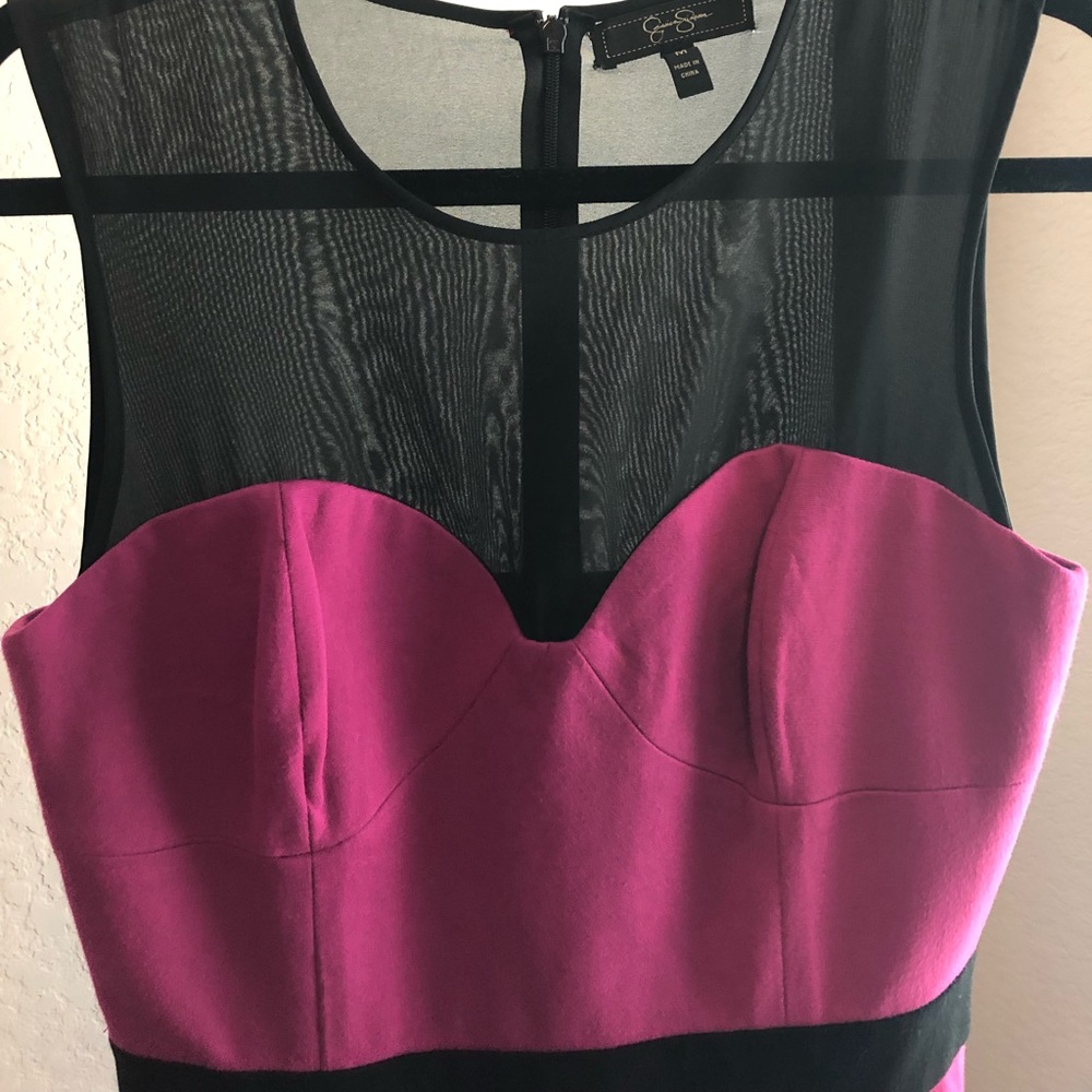 Beautiful Magenta Purple cocktail dress